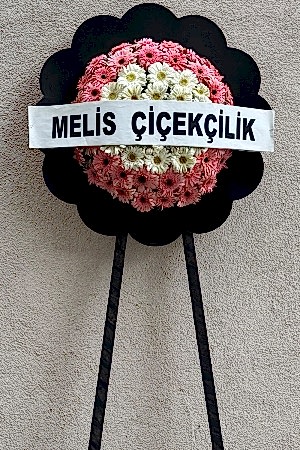 Pembe / Beyaz Çelenk Serisi 1