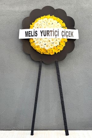 Siyah Cenaze Çelenk Serisi 4